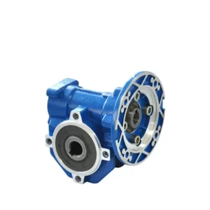 Helical gear worm motor reduction gearbox